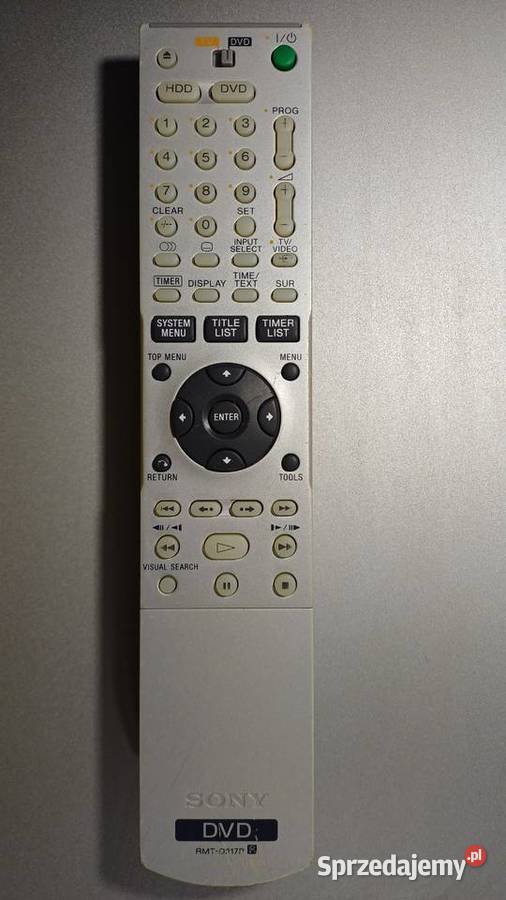 SONY RMTD217P DO RDRGX310 RDRHX1010 RDRHX510 mazowieckie Warszawa