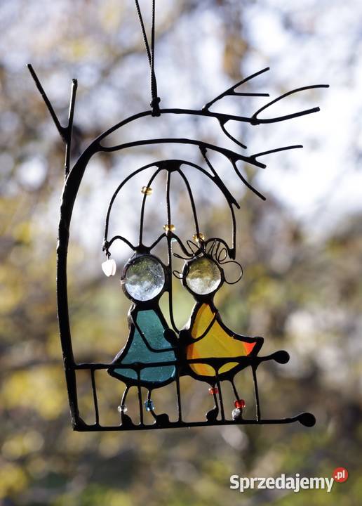 Zawieszka witrażowa ozdoba prezent opolskie