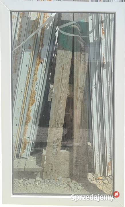 OKNA KacprzaK Witryna 75X127 FIX Używany PCV lubelskie Lublin
