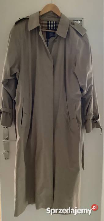 Oryginalny płaszcz Burberry Vintage Częstochowa sprzedam