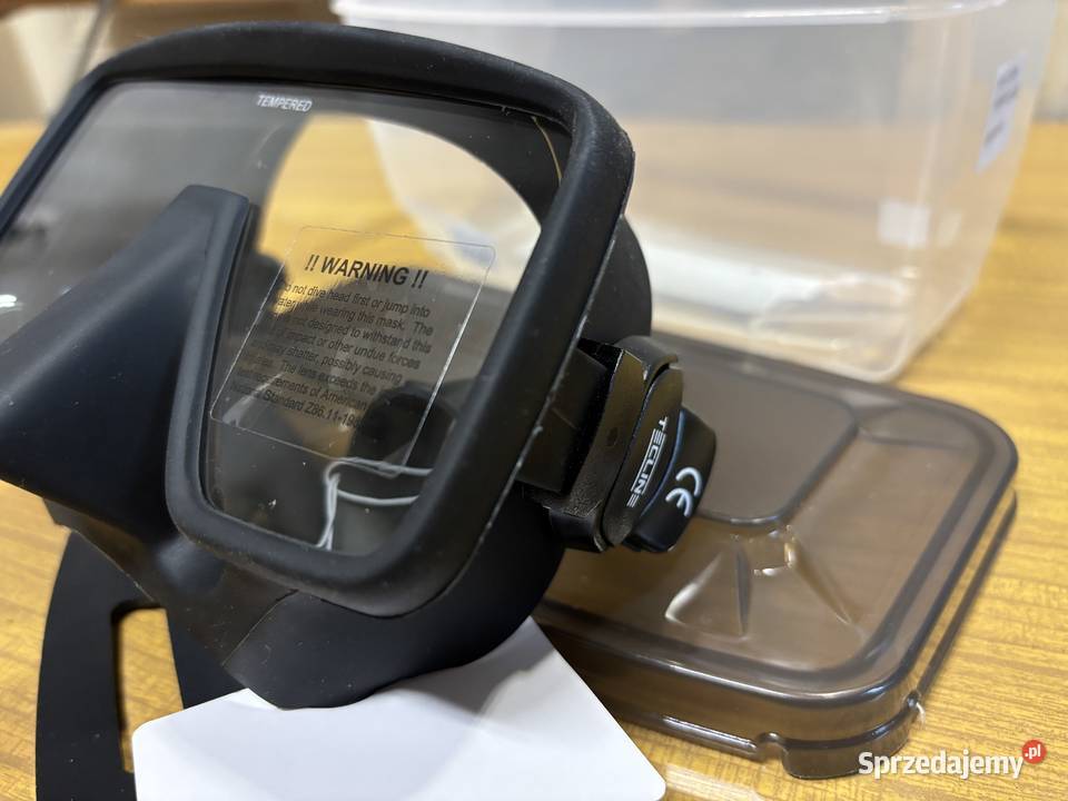 Maska nurkowa Frameless Clasic Tec Line czarny