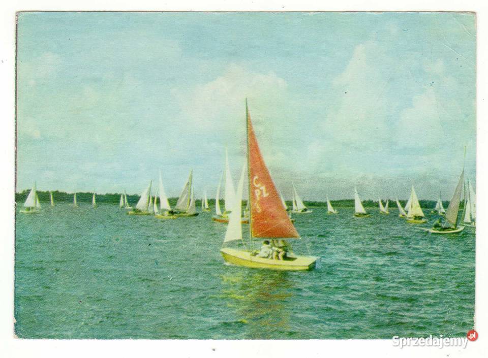 POJEZIERZE MAZURSKIE REGATY MAMRY Pocztówki i karty telefoniczne Krynki sprzedam