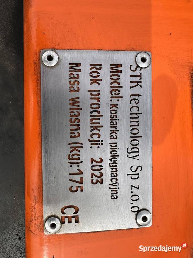 KOSIARKA PIELĘGNACYJNA STK TECHNOLOGY 2023 15 M nieuszkodzony Gdańsk