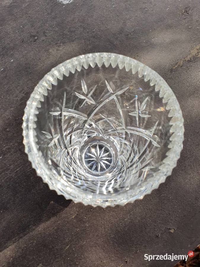 Ciężki kształowy wazon Myszków