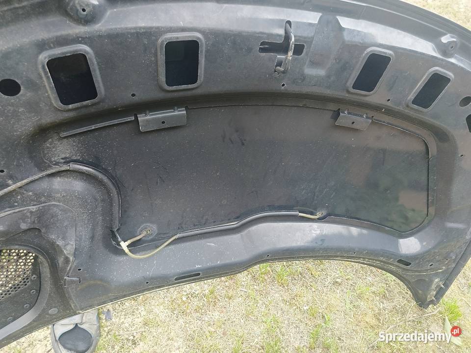 Maska Peugeot 206 stan idealny kolor grafit kod 206 plus