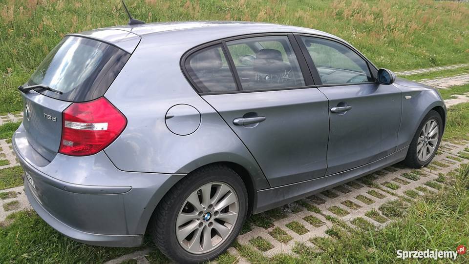 Bmw serii 1 2007r 118d Mały przebieg zadbany Hatchback Seria 1 Warszawa