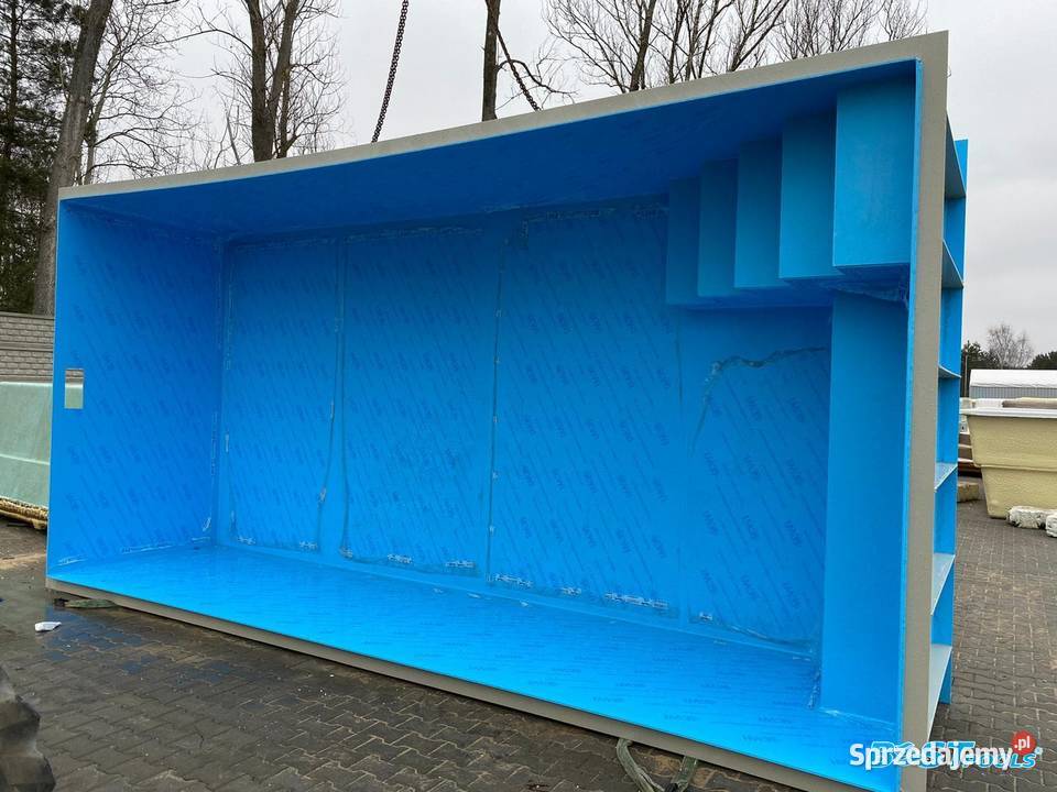 Polipropylenowy basen ogrodowy FLORES 82x32x15m Rzeszów