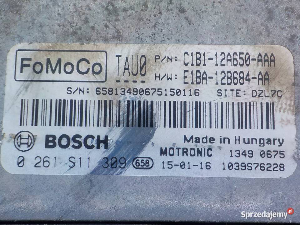 FORD FIESTA MK7 LIFT 10 B 15r HB modul sterownik