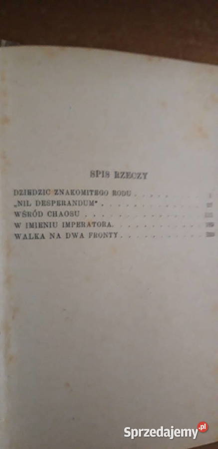 OSTATNI SZLACHCICTI J GRABIEC WARSZAWA 1924 OPR Iwno