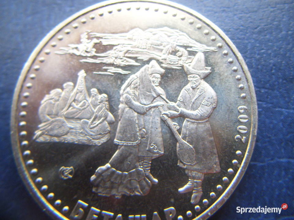 Stare monety 50 tenge 2009 Betaszar Kazachstan Numizmatyka Lesko
