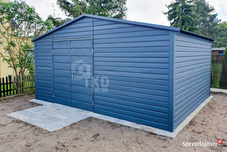 Schowek Domek Ogrodowy 5x4m Brama Dwuskrzydłowa Kalwaria Zebrzydowska