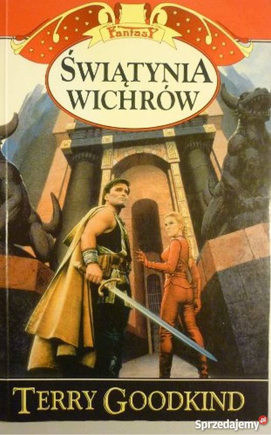 ŚWIĄTYNIA WICHRÓW TOM I TERRY GOODKIND Kultura i Rozrywka Piła