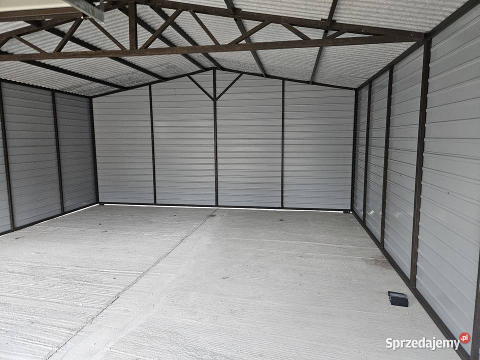 4x6 Garaze Blaszane Garaż Blaszany Blaszak