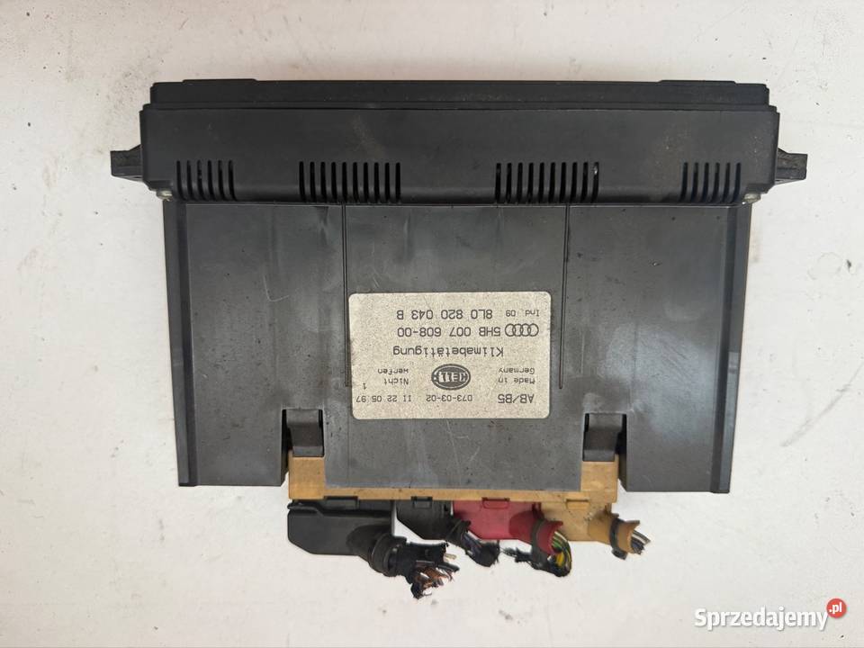 Przełącznik sterownik Audi A4 B5 Ostrów Wielkopolski