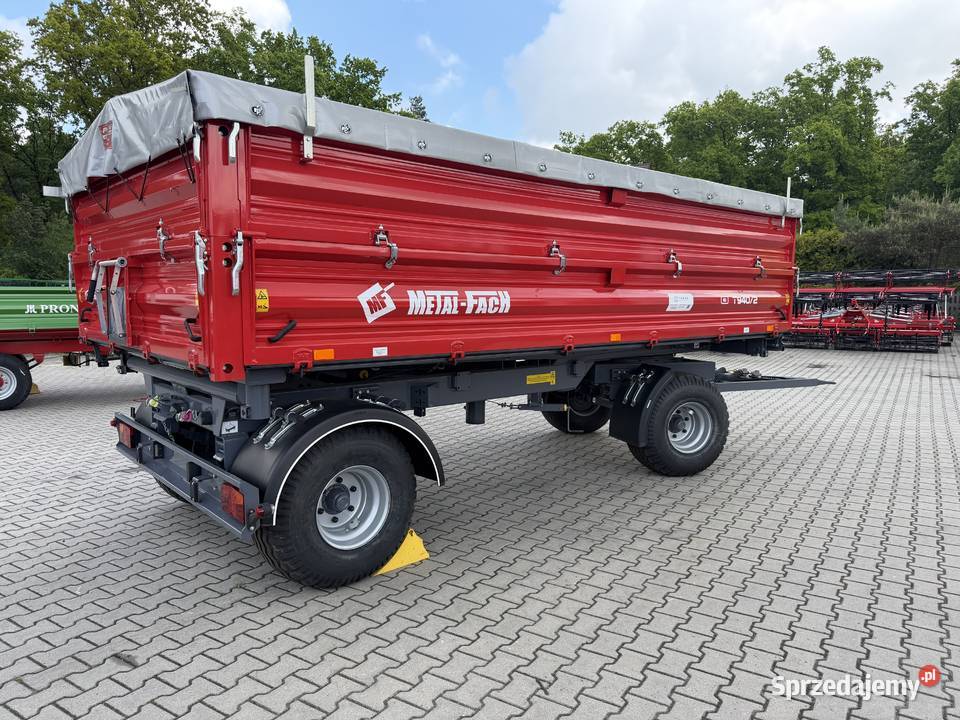 Przyczepa rolnicza paletowa MetalFach T9402 6T sprzedam