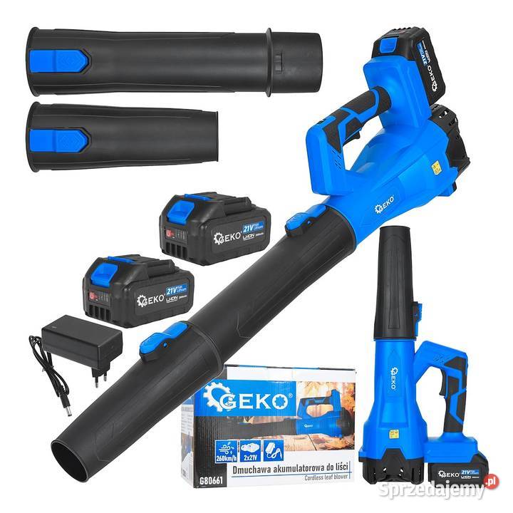 Dmuchawa akumulatorowa do liści 2x20Ah 21V Krypno Kościelne