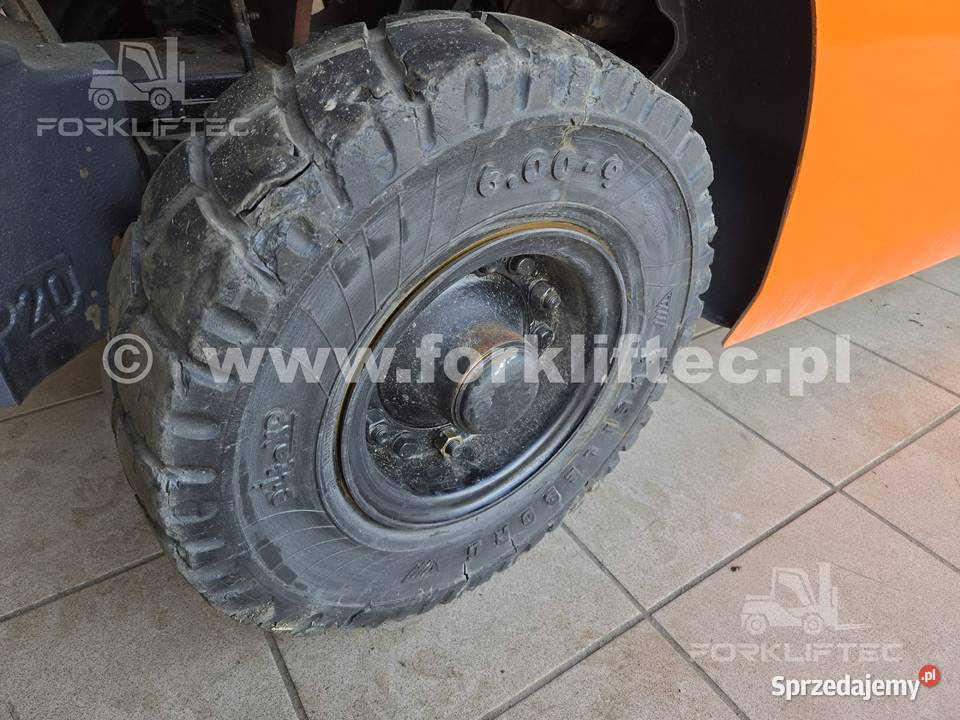 Wózek Widłowy TOYOTA 8FGF20 3700 mm TOYOTA 8FG20 Motoryzacja Lędziny