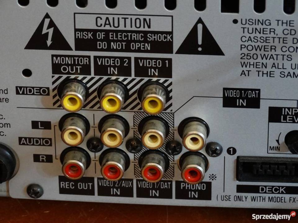 mocny wzmacniacz Aiwa MXZ3000 z korektorem i CD podkarpackie Jasło