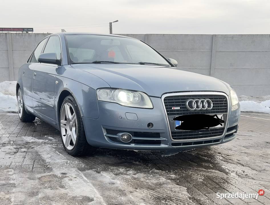 Audi A4 B7 20tfsi Sline Remoncie generalnym światła przeciwmgielne Samochody osobowe podlaskie Kolno