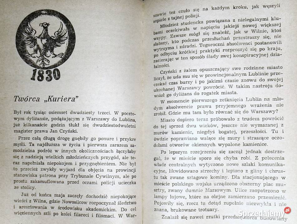 Szklaneczka Króla Stasia Józef Zięba Chełm