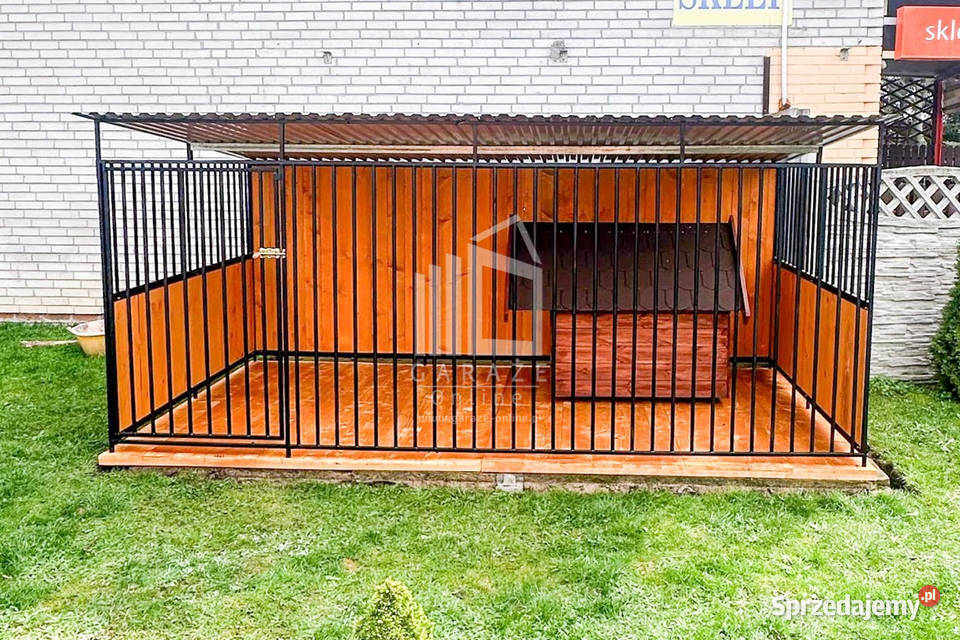 Kojec Psów 4x2m drewniana podłoga Ściany Słupsk
