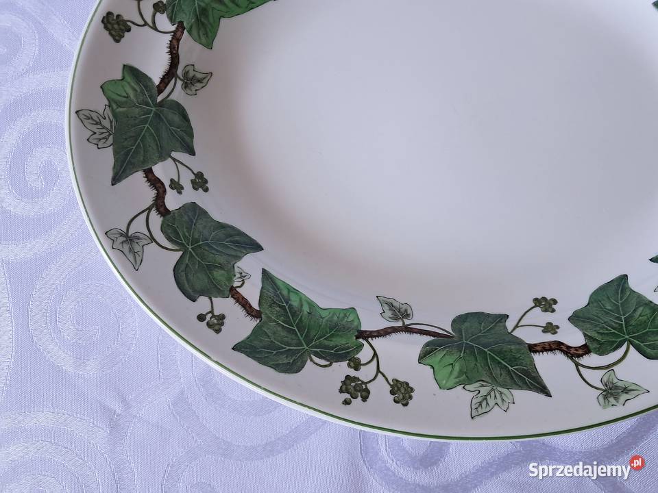 Wedgwood Napoleon Ivy owalny półmisek patera 325 Strzelce Krajeńskie