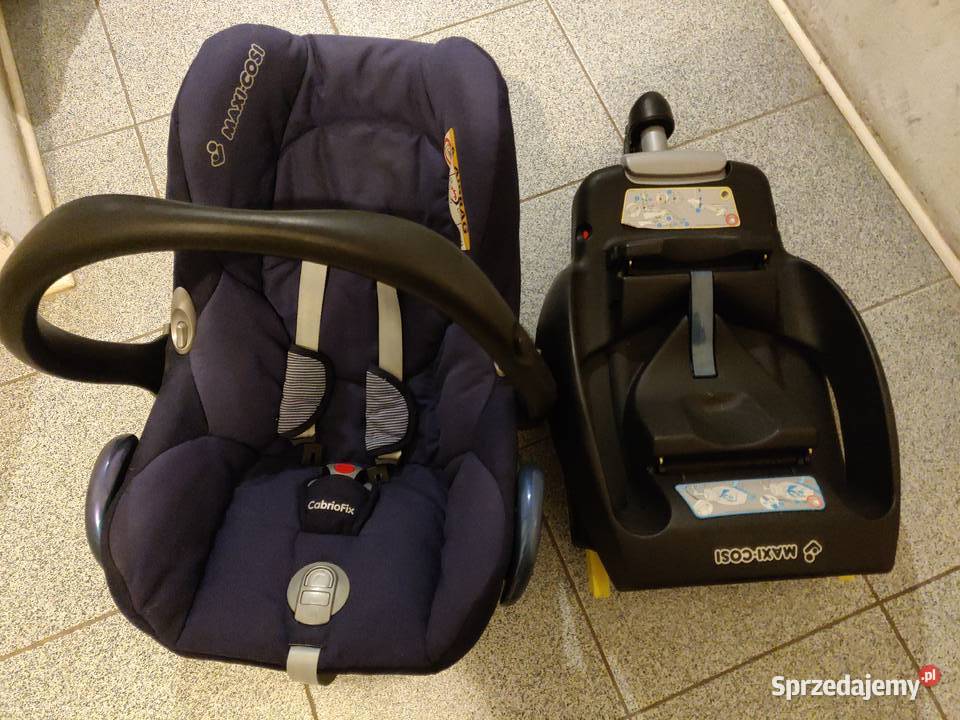 Fotelik i baza maxi cosi cabrio fix nowy Warszawa sprzedam