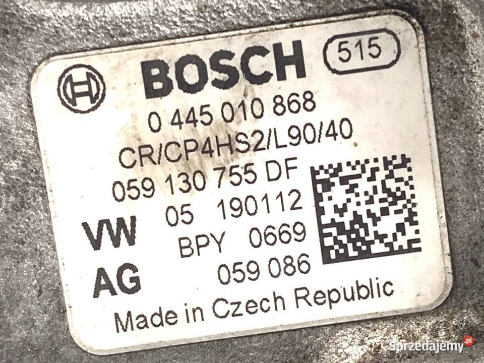 POMPA WTRYSKOWA AUDI Q8 0445010868 30 286 WTRYSK