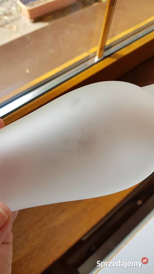 Stara duża lampa naftowa Porcelana i szkło Dąbrowa Górnicza