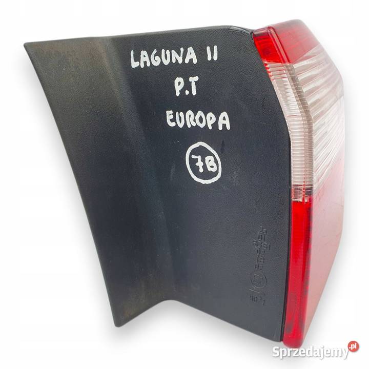 LAMPA PRAWA Renault Laguna II tylna tylnia prawy Lampy tylne