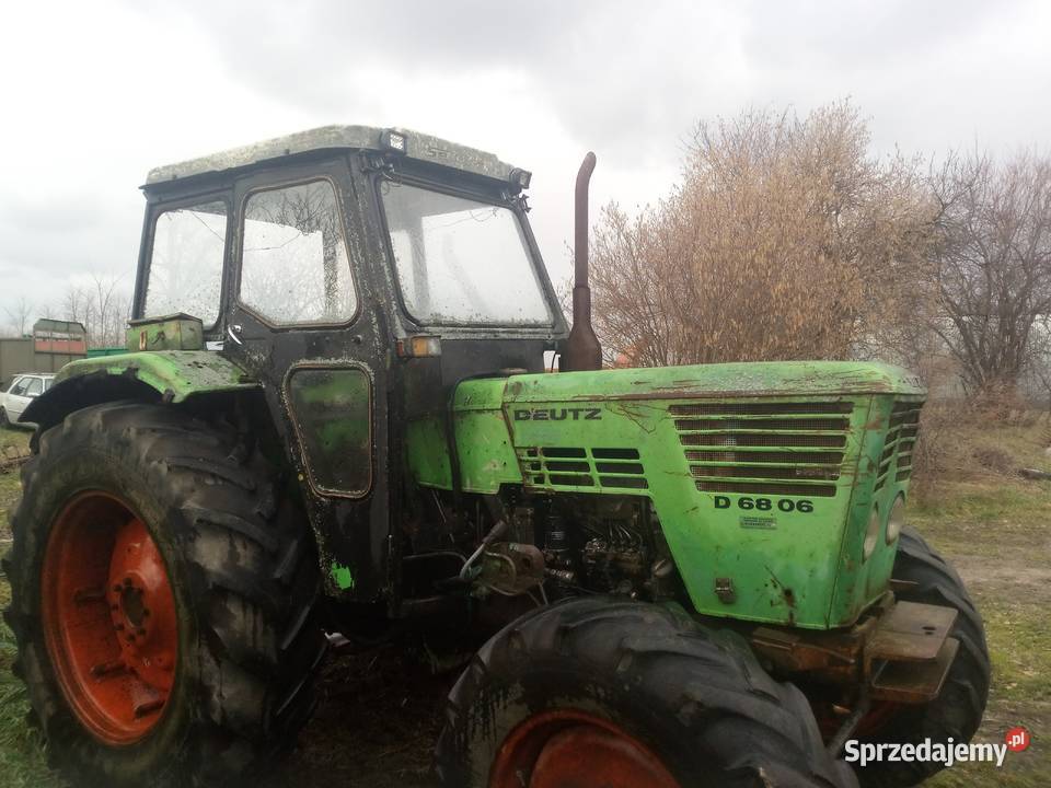 Deutz 6806 4x4 ładowacz czołowy