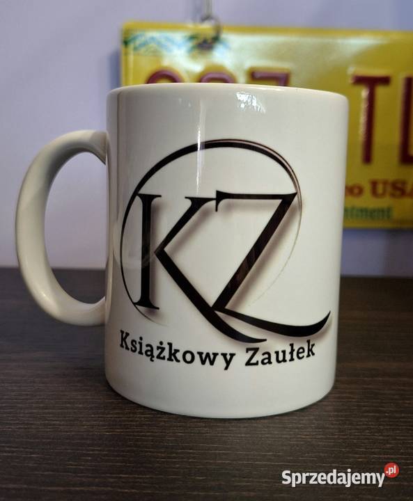 Kubek reklamowy z własną grafiką logiem tekstem sprzedam