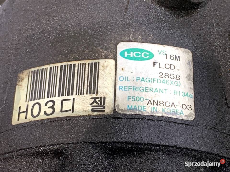 SPRĘŻARKA KLIMATYZACJI HYUNDAI i30 F500AN8CA03