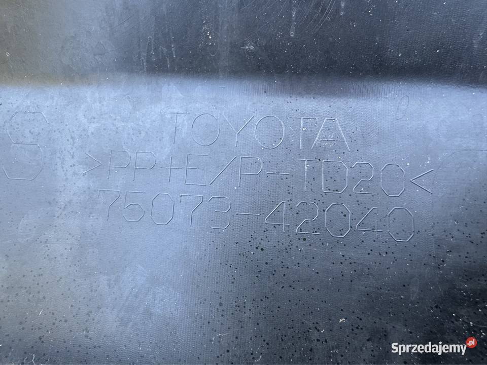 Listwa drzwi przód przednia prawa rh Toyota rav4 Sieraków sprzedam