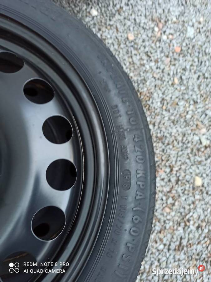 Opel Astra K koło dojazdowe zapasowe Dzierżoniów