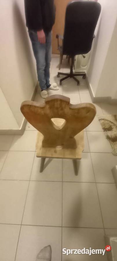 Sprzedam cztery góralskie krzesła Warszawa