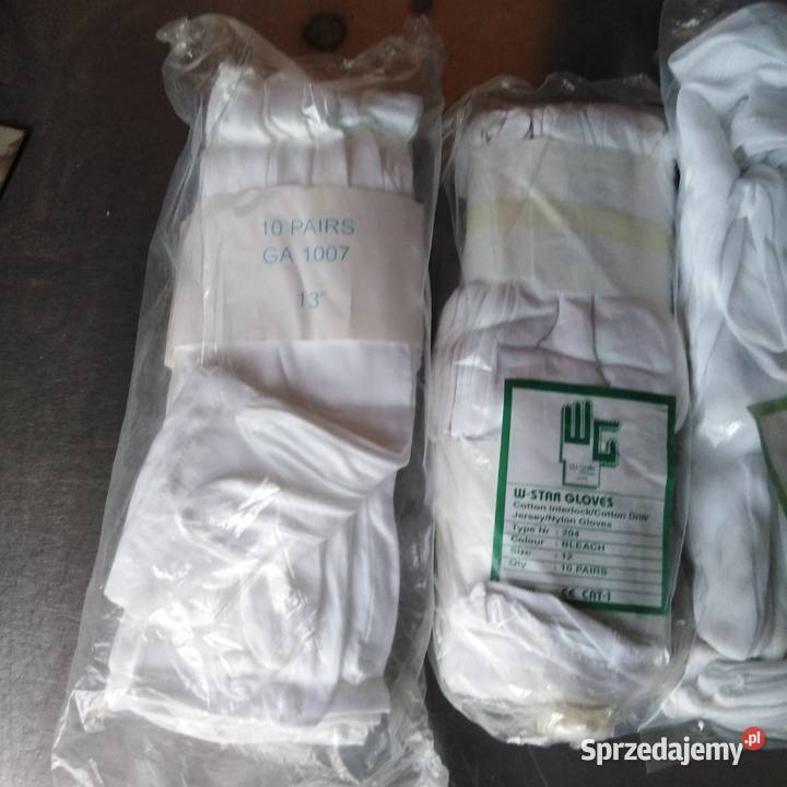 Rękawiczki dzianina kosmetyczne V STAR GLOVER Grodzisk Wielkopolski