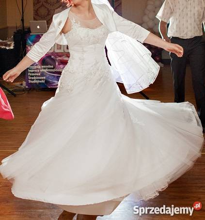 Suknia ślubna r3840 do Rozmiar 38(M)