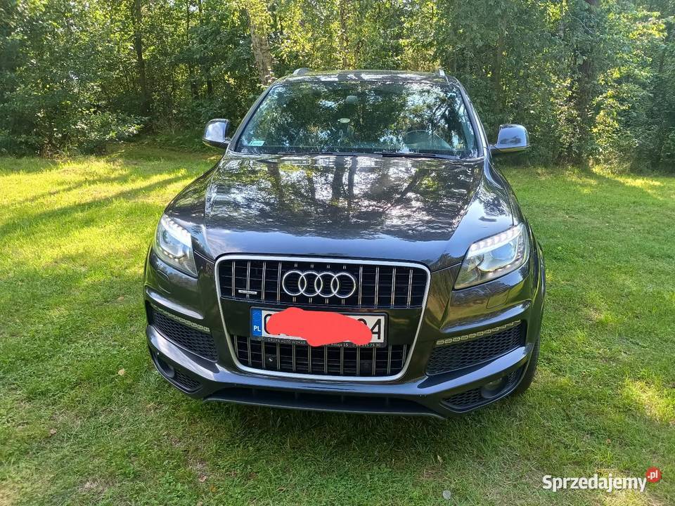 Audi Q7 42 indywidual 6 osób nagłośnienie Bang Motoryzacja pomorskie Gdańsk