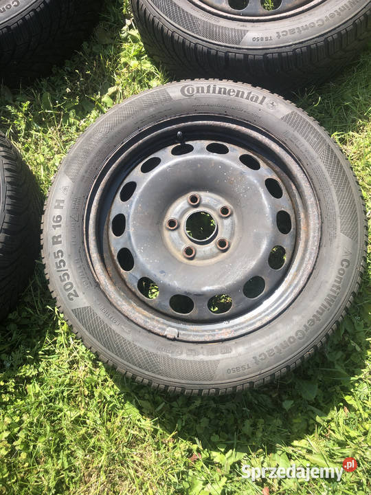 Koła komplet felga stalowa opona Continental TS Wrzosowa