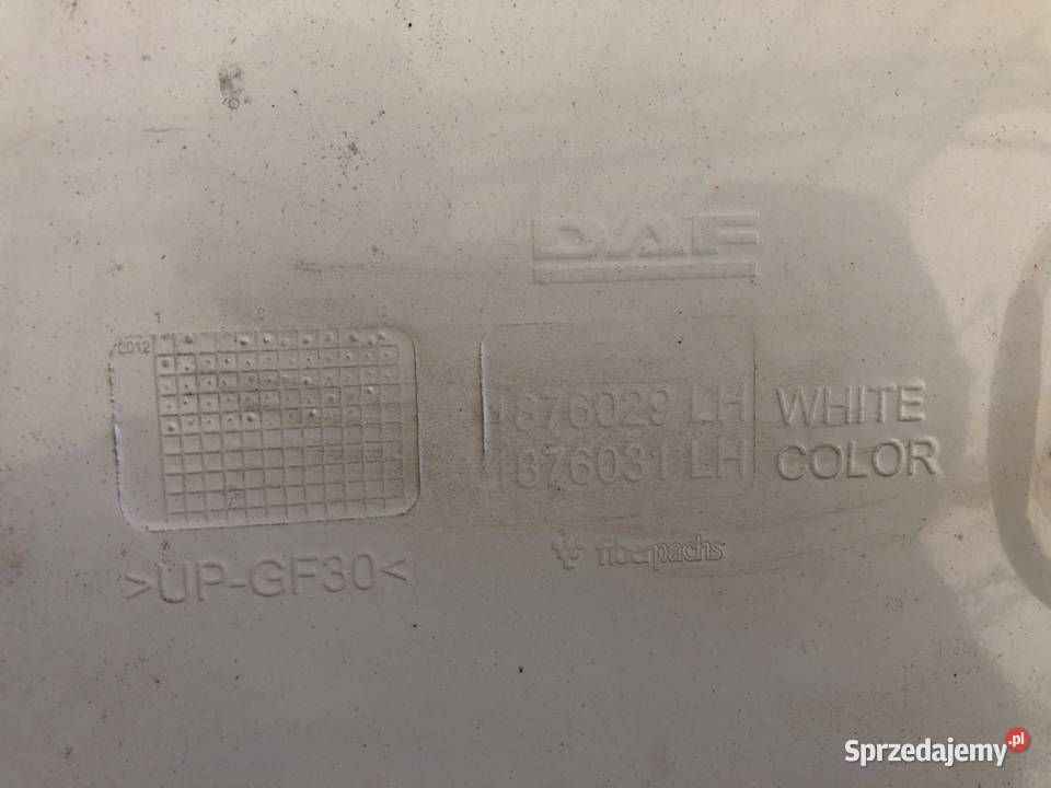 OWIEWKA KABINY LEWA DAF XF 1876029 ciężarowe sprzedam