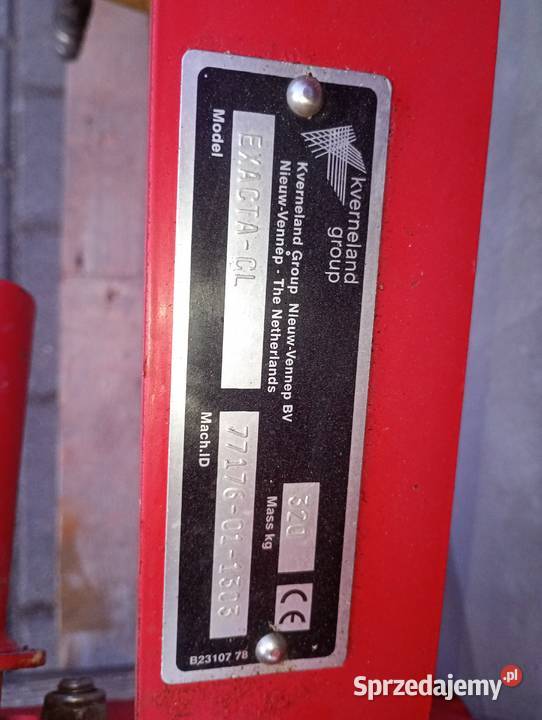 Rozsiewacz nawozu kverneland Turkowice