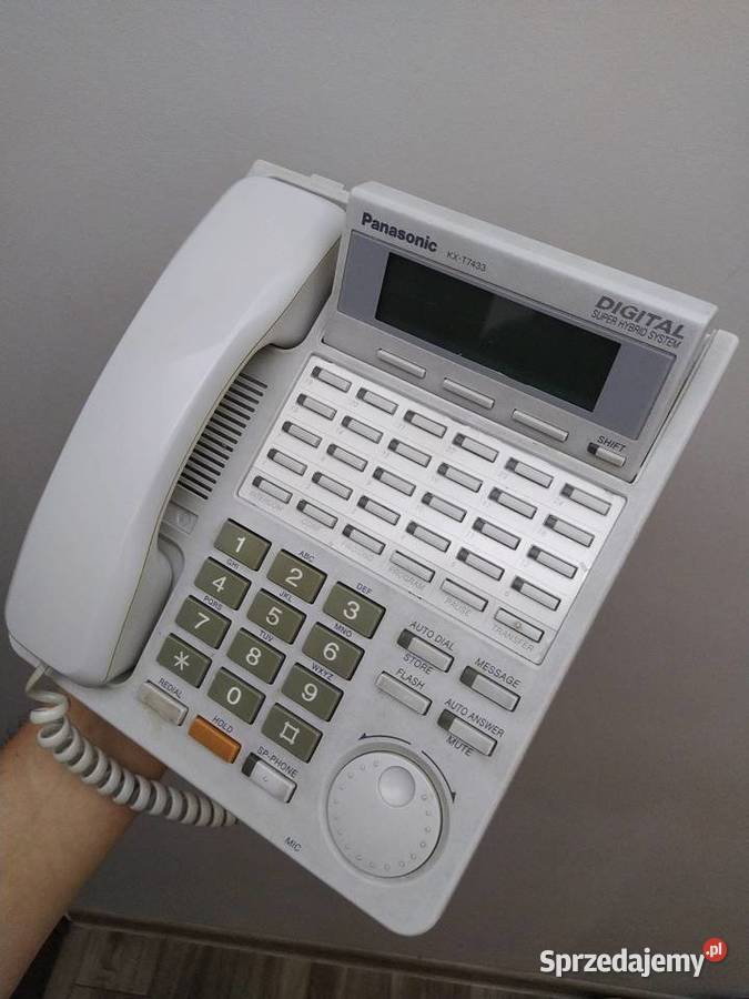 Telefon cyfrowy Panasonic KXT7433 Kraków sprzedam