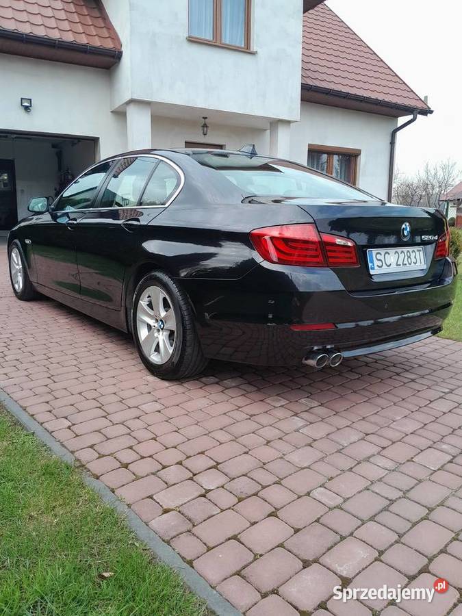 Bmw f10 20 diesel sedan automat super stan czarny Makoszyn
