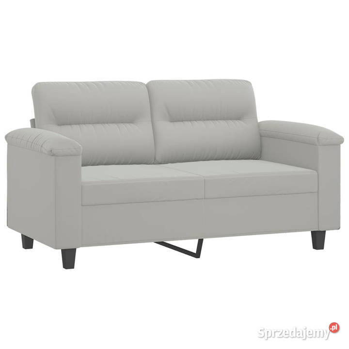 Sofa 2osobowa jasnoszara 120 tapicerowana mazowieckie Warszawa sprzedam