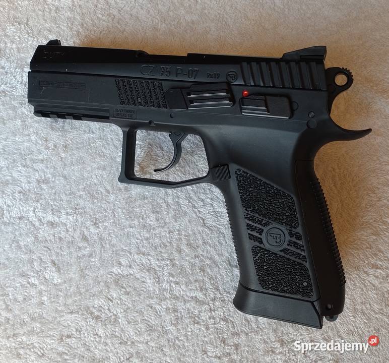 Pistolet Nowy CZ 75 P07 DUTY Blowback Mocny Śrut Oleśnica