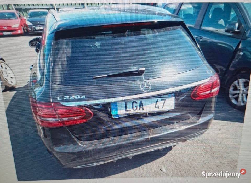 Klasa c w205 2019 virtual amg line sprowadzony Ostrów Wielkopolski