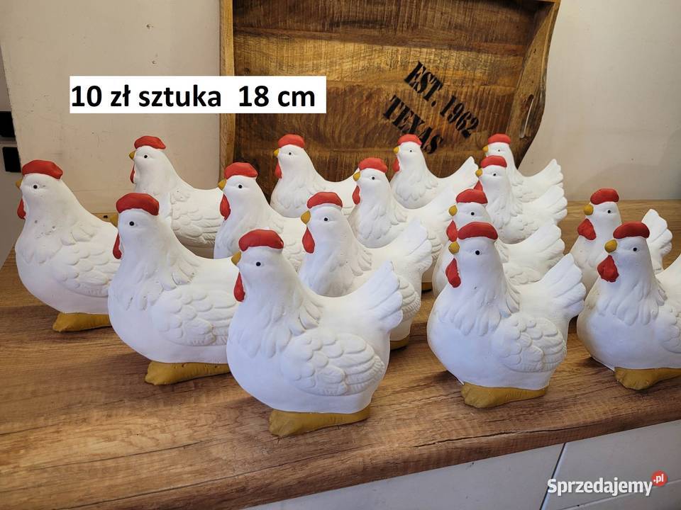 króliczek wielkanocny zajączek gipsowy dekoracja Wrocław