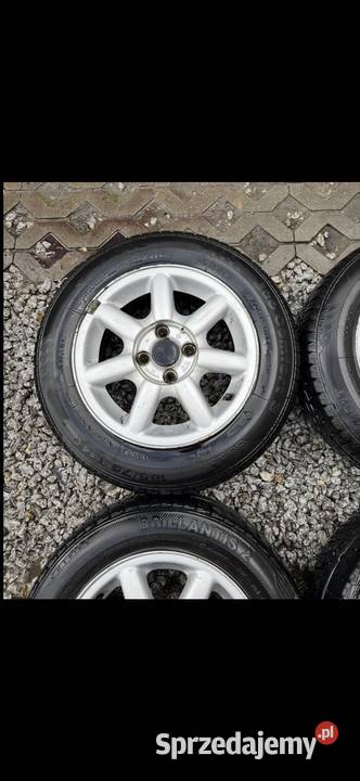 Felgi VW 4x100 opony letnie 1657014 Vento Polo