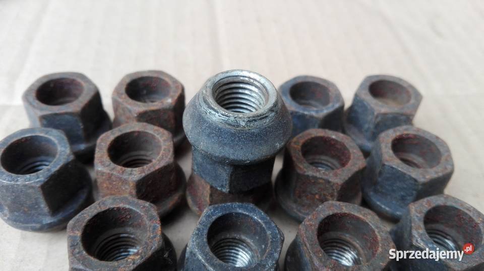 20 x NAKRĘTKI M12x15 Stożek do ALU stan KPL osobowe Nysa